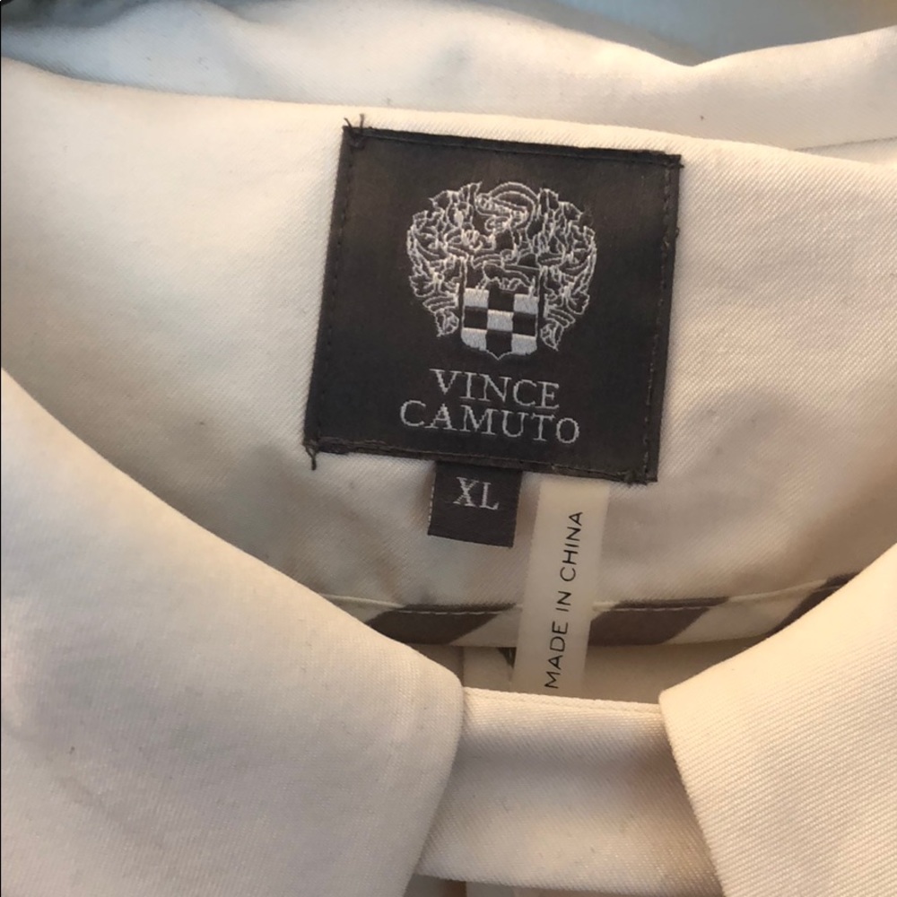 🆕 NWT Vince Camuto Neutral White Clay Jacket XL - Picture 3 of 5